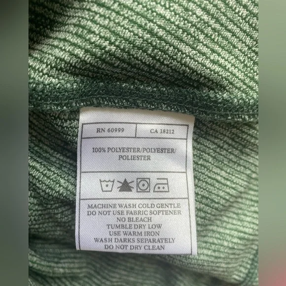 Green Bay Packers Antigua 1/4 Zip-Up Pullover Jacket men’s Size S women’s sizeM - Picture 8 of 9